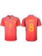 Spanien Koke #8 Replika Hemmakläder VM 2022 Kortärmad